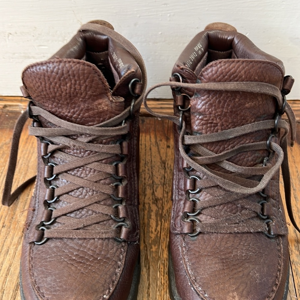 Mephisto brown leather boot - Picture 9 of 10